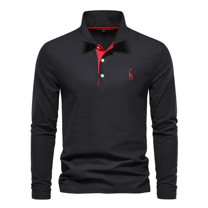 Richard | Refined Cotton Polo Shirt Casual Style for Men