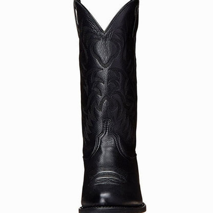Hannah | Women’s Western Embroidered Cowboy Boots with Block Heel