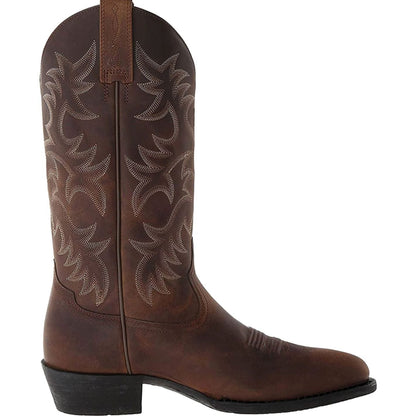 Hannah | Women’s Western Embroidered Cowboy Boots with Block Heel