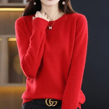 Annika | Women’s Classic Crew-Neck Soft-Knit Jumper