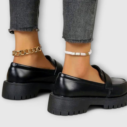 Greta | Women’s Chunky Platform Loafers with Supportive Sole