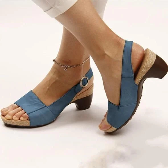 RosenauShoes | Elegante Orthopädische Absatzsandalen