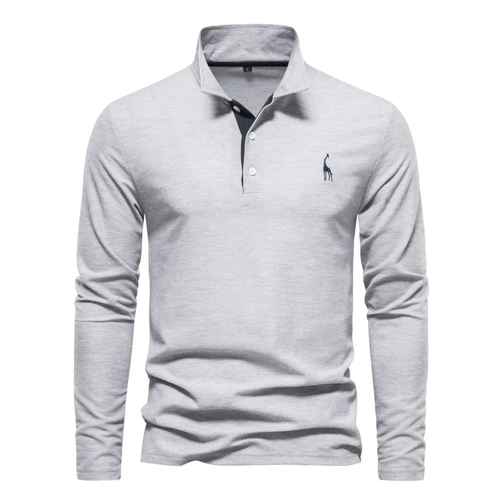 Richard | Refined Cotton Polo Shirt Casual Style for Men