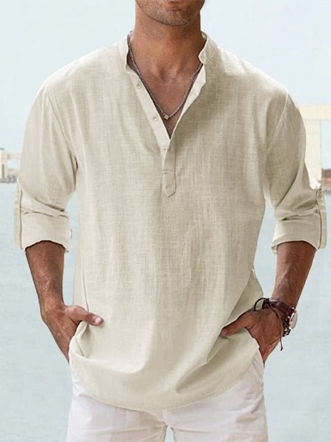 Robert | Relaxed Linen Blend Shirt