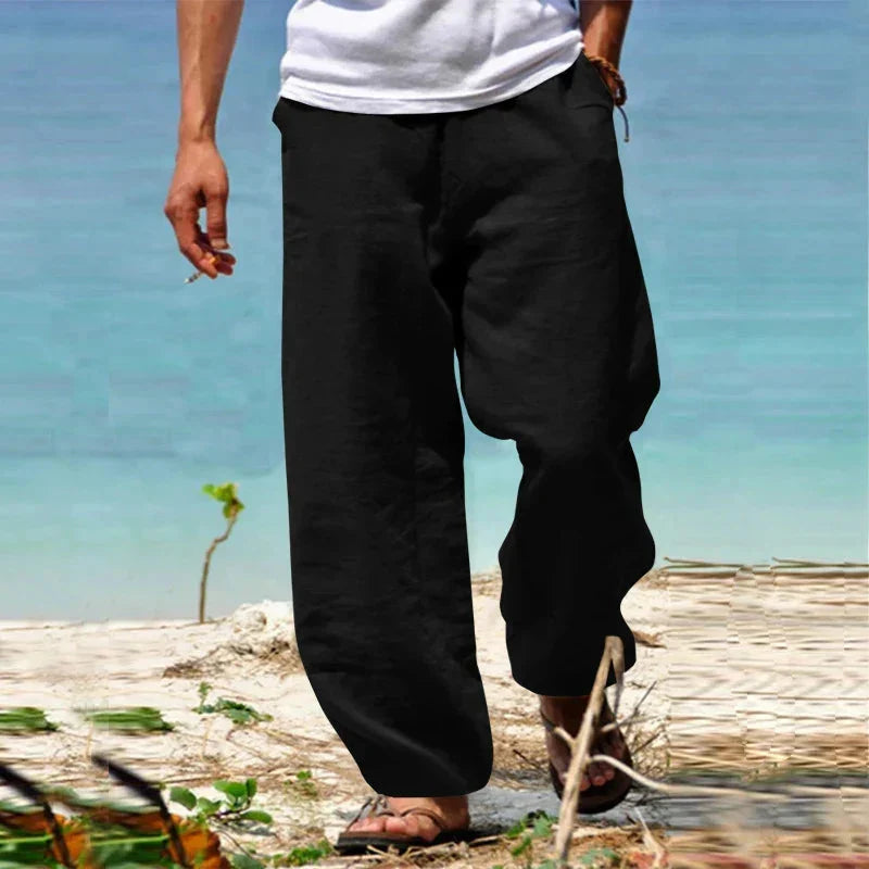 Calvin | Lightweight Relaxed Classic Linen Pant