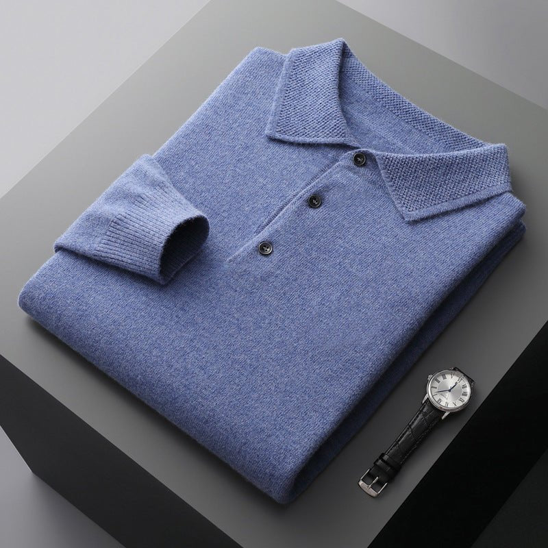 Rowan | Luxurious Cashmere Polo Shirt