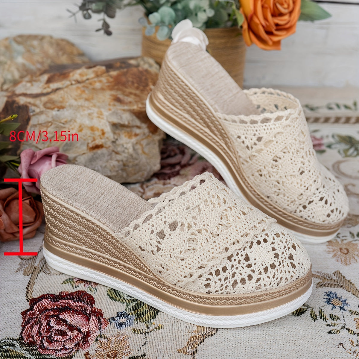 Hannah | Espadrille Wedge Sandals
