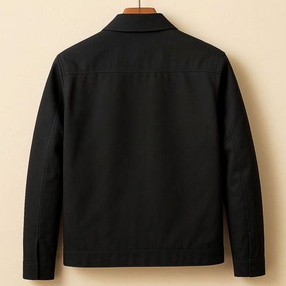 Simon | Men’s Harrington Bomber Jacket with Checked Lining