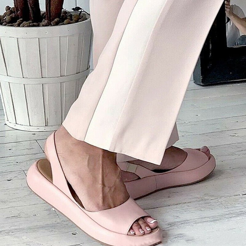 Rosenau | Orthopädische Slingback Sandalen