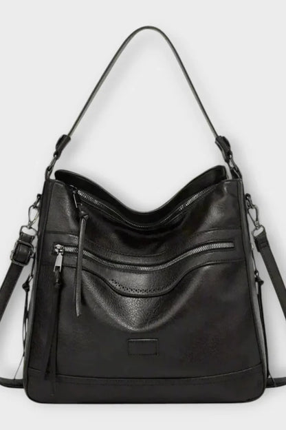 Mia | Women's Slouchy Shoulder Bag with Multiple Compartments