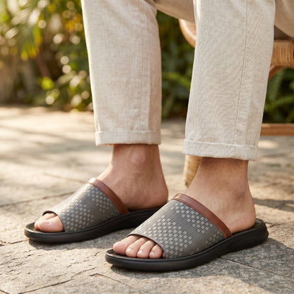 Rosenau™ | Leder-Slide-Sandalen für Männer