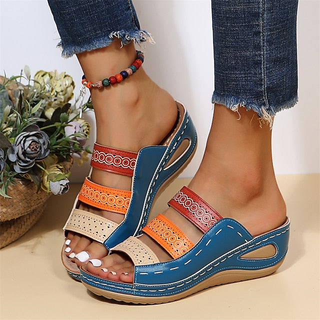 RosenauShoes™ - Bunte Sandalen
