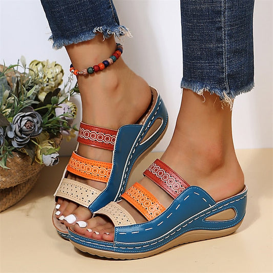 RosenauShoes™ - Bunte Sandalen