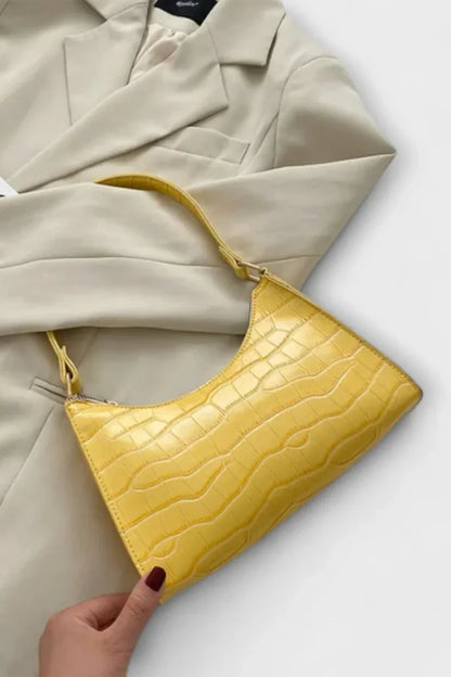 Sylvia | Women's Shoulder Bag with Top Zip Closure