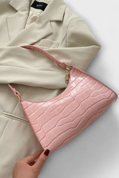 Sylvia | Women's Shoulder Bag with Top Zip Closure