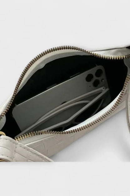 Sylvia | Women's Shoulder Bag with Top Zip Closure