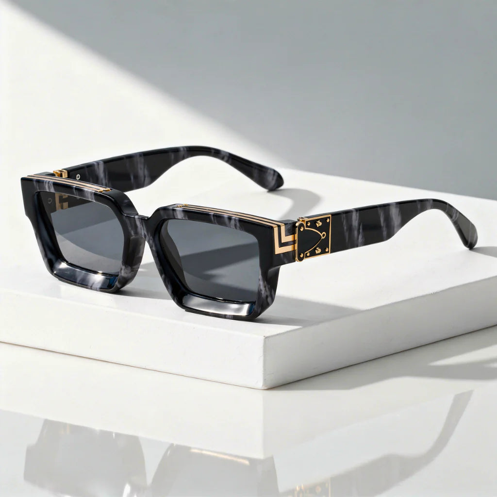 Sabine | Women's Square Chevron Sunglasses