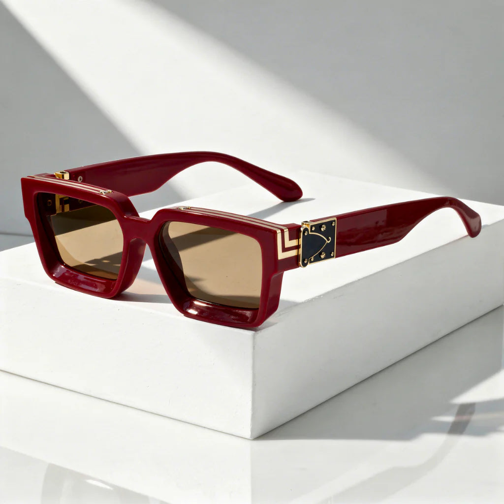 Sabine | Women's Square Chevron Sunglasses