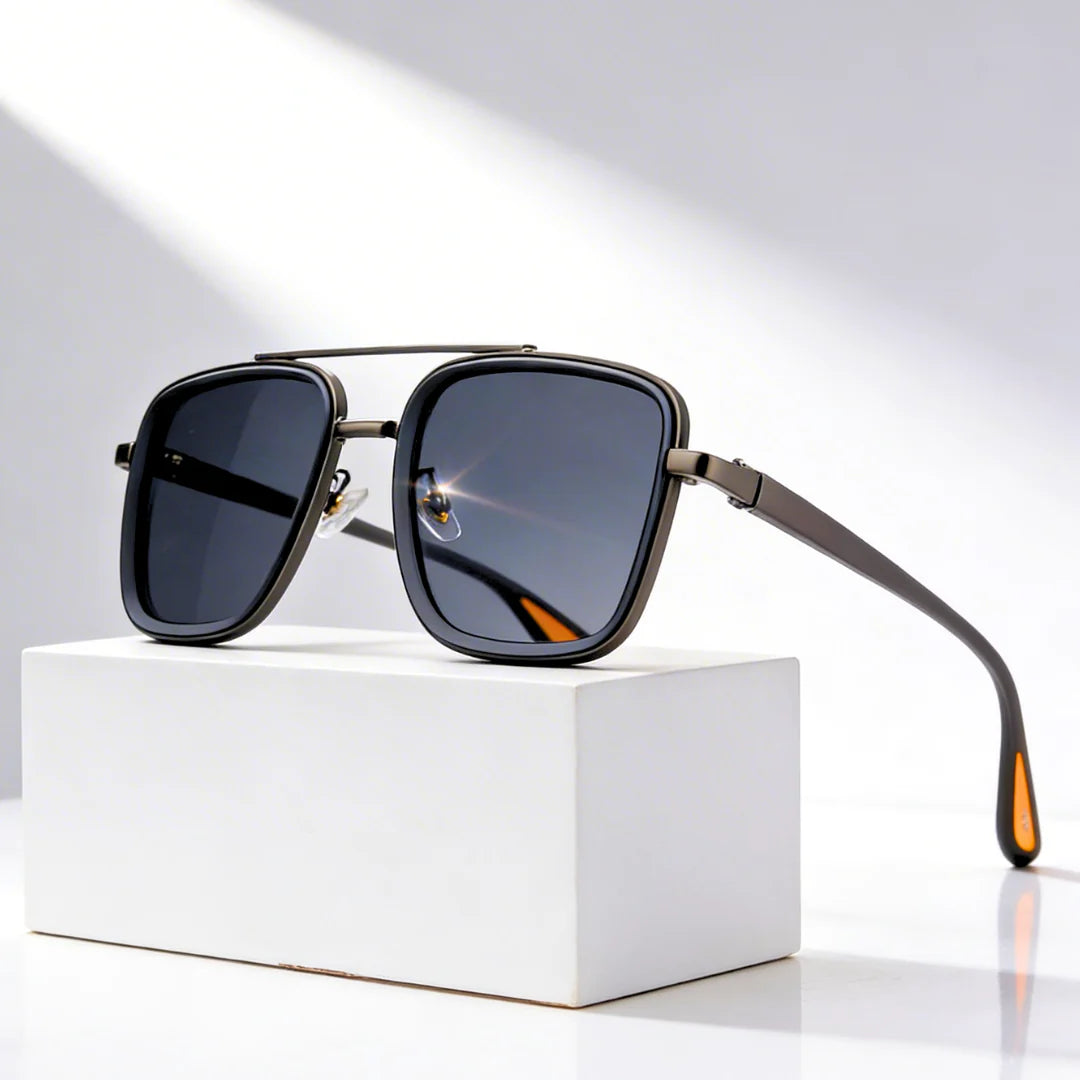 Rowan | Unisex Vintage Square Sunglasses