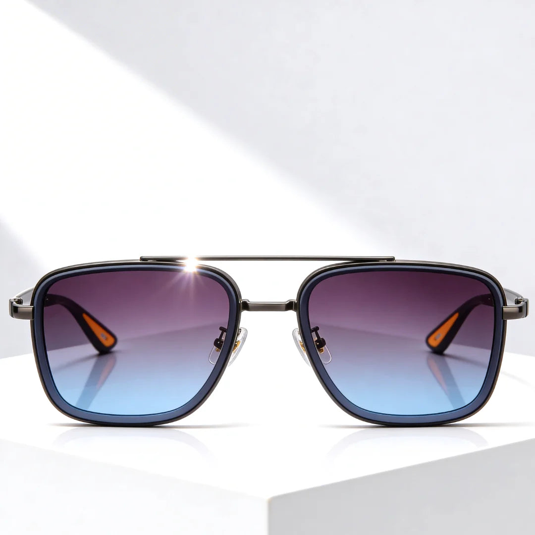 Rowan | Unisex Vintage Square Sunglasses
