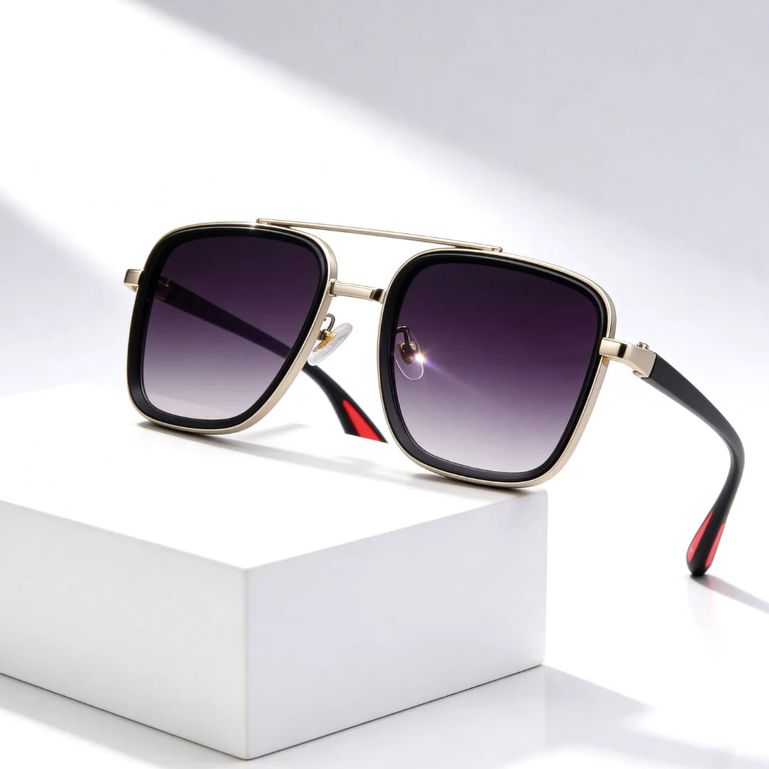 Rowan | Unisex Vintage Square Sunglasses